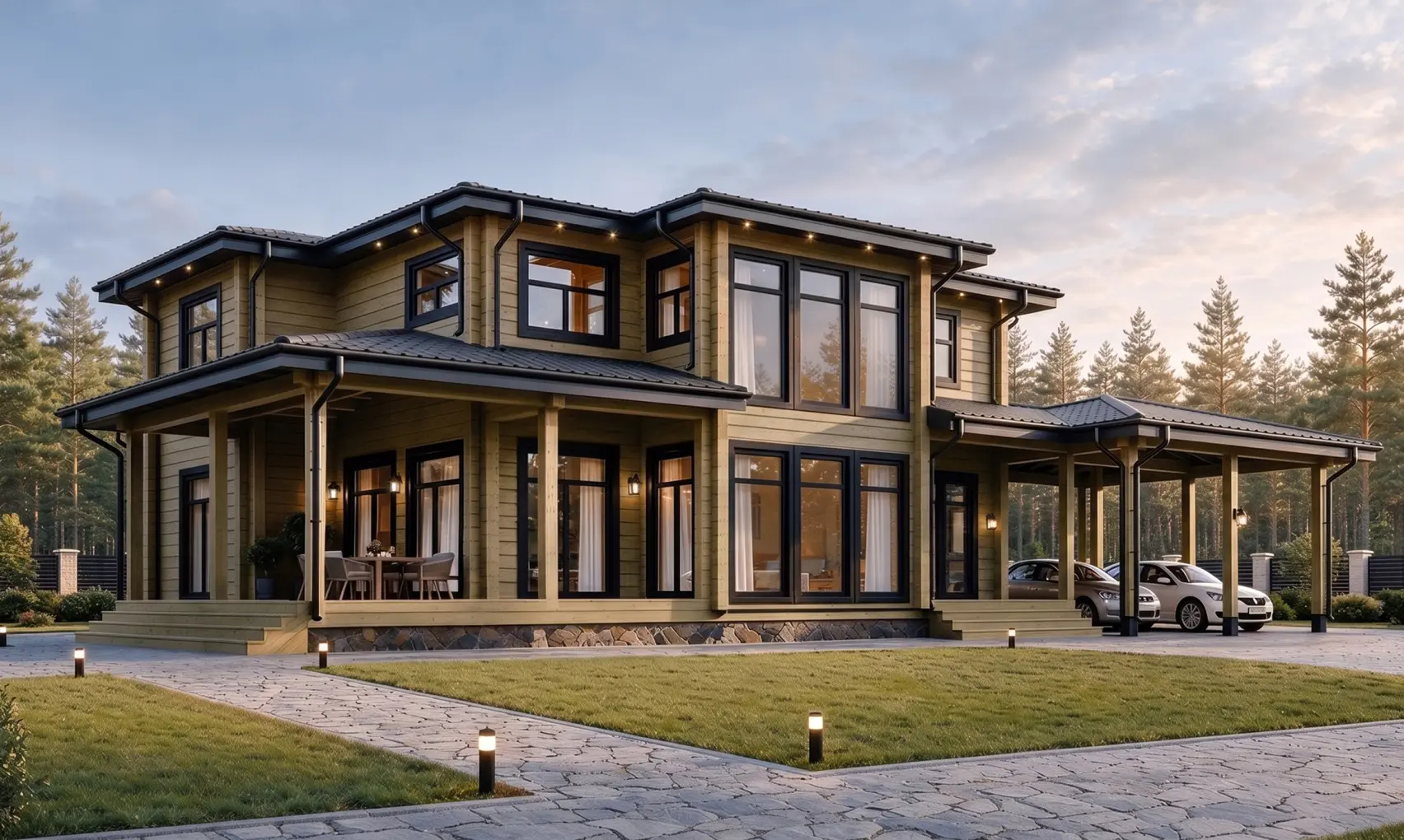 Оливковый