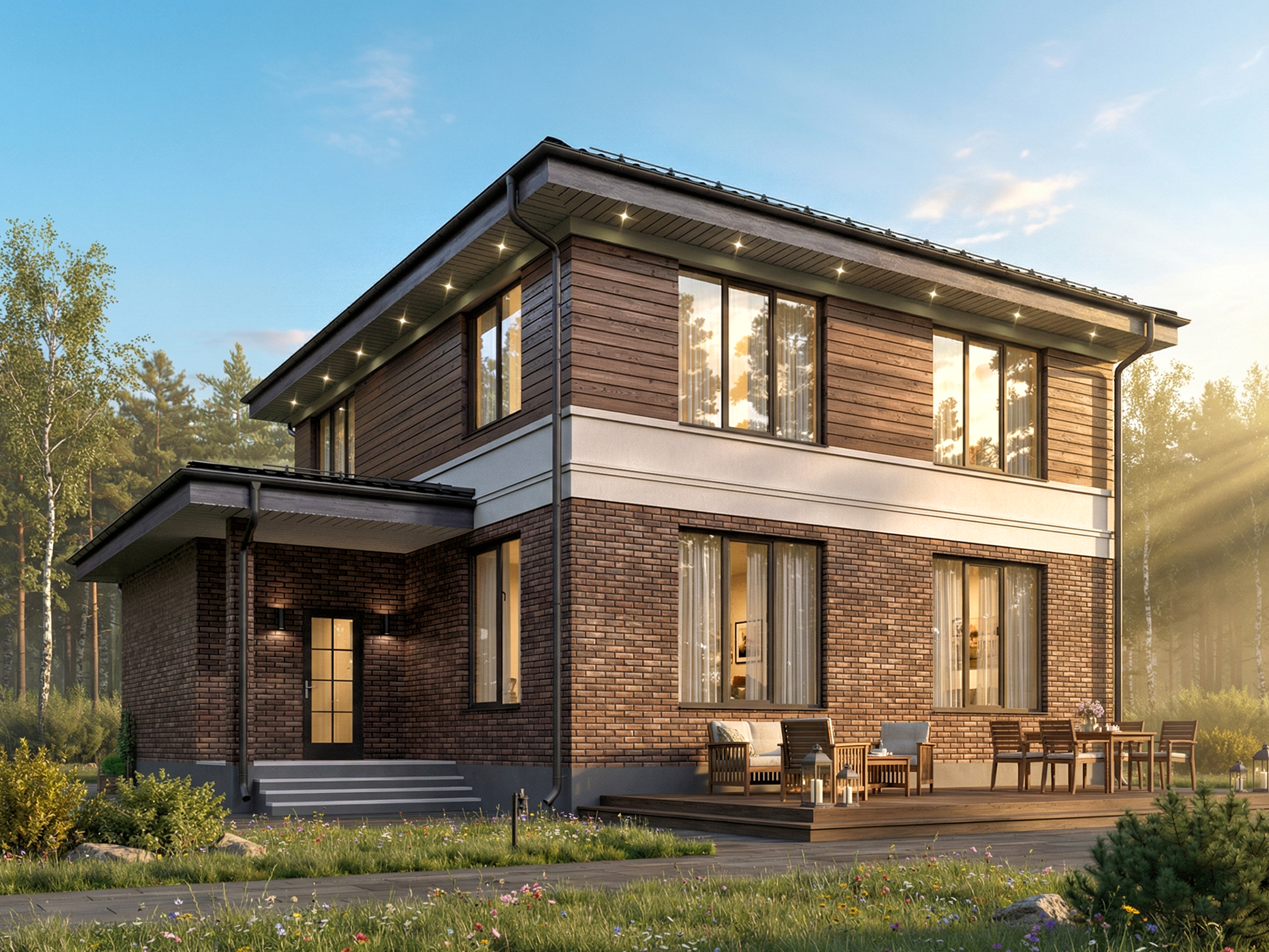 Проект Аметист Аметист — 161 м², 11.82×10 м